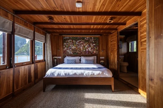 The Sky Suite aboard SY Sequoia.