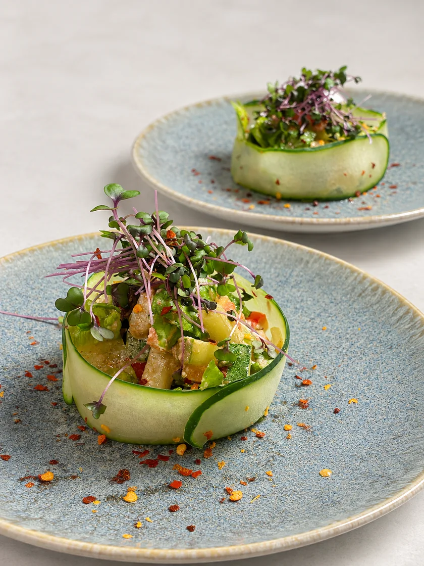 A dish prepared aboard Catalyst
