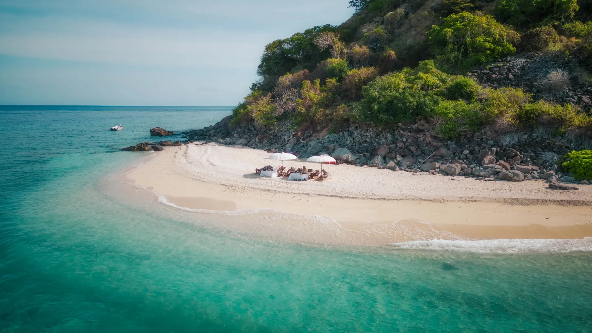 Fenides luxury crewed charter catamaran