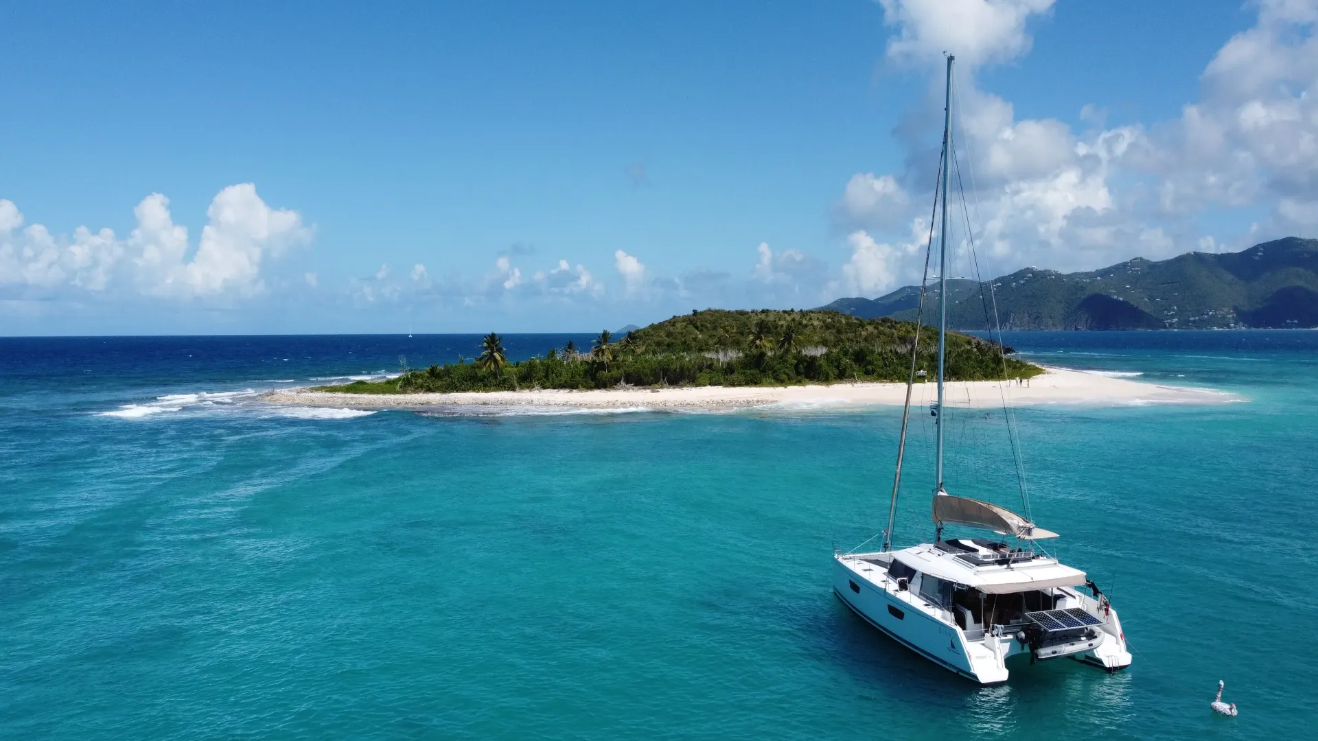 Purpose luxury crewed charter catamaran